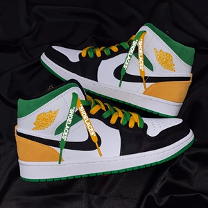 适配aj12345 air jordan白绿橙shapeless formless欧文8kyre8鞋带