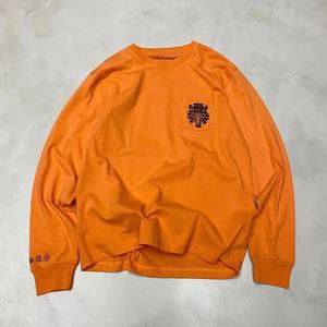 克罗心橙色长袖