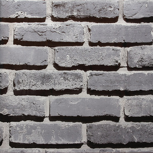 复古怀旧3d立体仿古砖灰砖青砖墙纸砖纹文化砖头饭店客厅餐厅壁纸