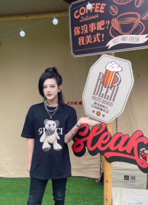 法国直邮 gucci古驰24夏季新款个性时尚小熊印花短袖男女t恤上衣