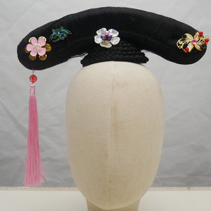 001人付款淘宝清朝如懿传周迅同款古装旗头假发古代假发嫔妃小姐发型