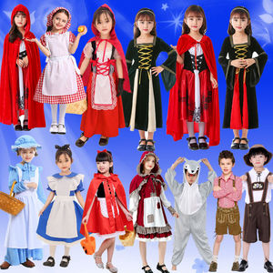 童话故事人物服装六一儿童节卖火柴的小女孩道具剧服装演出服装