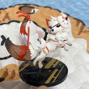 阴阳师白藏主妙趣决战平安京摆件小手办周年庆限定小白盒蛋周边