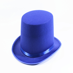 20cm高帽魔术师大头围林肯帽表演绅士帽子舞台爵士帽演出男女道具