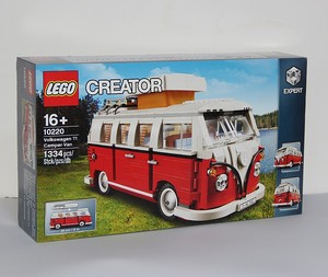 LEGO乐高积木10220 限量版大众T1巴士野营车露营车男女孩拼插积木