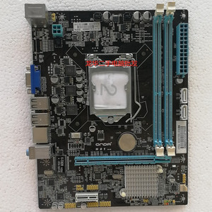 Onda/昂达 H61M DDR3电脑 1155针主板 P8H61 全固态 台式机 小板