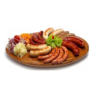 德式图林根香肠6种拼盘混搭烤肠mix german sausages西式烧烤主食