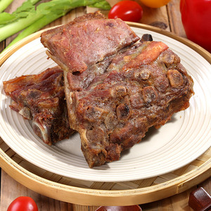 中厨烧猪骨茶餐厅 烧骨粥 广东咸烧骨 咸烧猪骨烧骨头 400g/包