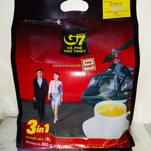 包邮 G7咖啡800克 coffee 越南中原咖啡 三合一速溶咖啡粉 50小包