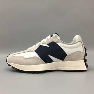 新百伦nb327男鞋联名款海盐色复古女鞋元祖灰韩版老爹鞋ins潮百搭