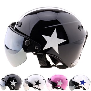 头盔五角星摩托车