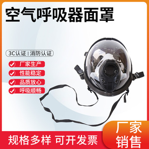 正压式空气呼吸器面罩 呼吸器面罩 消防呼吸器 呼吸器配件 空呼