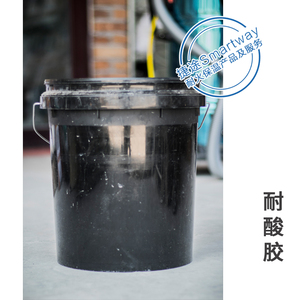 耐酸胶 水玻璃型耐酸水泥混合专用胶 硅酸钠刨花碱25公斤桶耐强酸