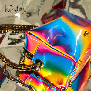 rfactory变色龙豆腐包小众包包闺密包单肩斜挎原创小众设计女包