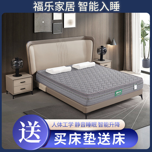 福乐智能电动零压力床垫双人成人老人儿童主卧多功能主卧婚床m16