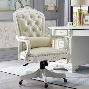 老板椅家用实木欧式