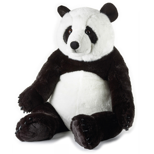 LEOSCO美国国家地理毛绒玩具仿真动物玩偶大熊猫65cm高