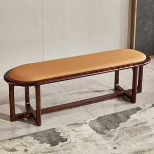 verysale旗舰店天猫新中式床尾凳卧室轻奢沙发凳衣帽间换鞋凳家用