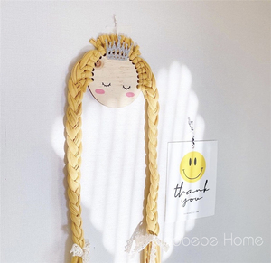 韩国ins儿童发夹收纳带可爱发饰发卡壁挂首饰展示架挂墙整理带