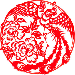 纯手工剪纸成品刻纸装饰画作品中国风客厅佳居画镂空艺术传统文化