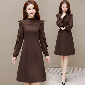 中青年女装秋装长袖连衣裙-淘宝拼多多热销中青年女装秋装长袖连衣裙