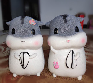 大海模具仓鼠23cm 石膏像乳胶模具 儿童益智手工制作diy