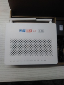 九成新华为HS8145C 2.0 EPON4+1千兆光纤猫广东广西电信网关2.4G