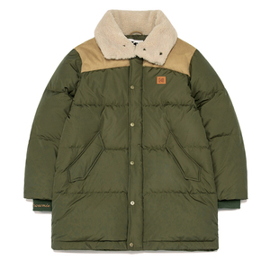 韩国直邮正品kodak柯达300g鸭绒中长羽绒服男女外套丁海寅同款