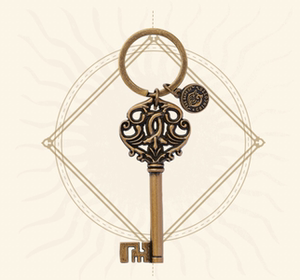 英国伦敦9又3/4站台哈利波特纪念品礼品周边钥匙圈环古灵阁 预定