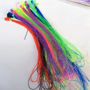 经典怀旧儿时手工diy小学女生编制手链彩色塑料塑胶线编织绳实心