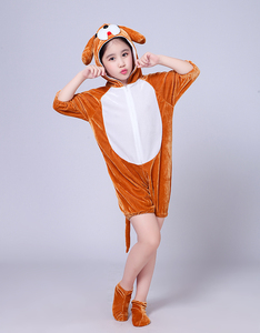 夏季儿童小狗表演服卡通造型服装秋冬小狗狗舞蹈服小狗汪汪演出服