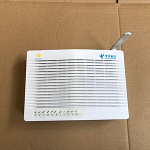 统货8成新天邑tewa-300/500e电信4口光纤猫epon退网充数填库设备