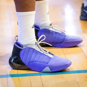 哈登7代篮球鞋首发全明星hardenvol.6浅绿黑白中低帮实战耐磨男子