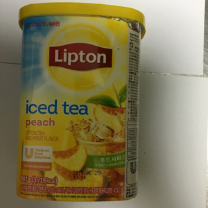 韩版立顿水蜜桃/柠檬冰红茶粉 iced tea peach lemon