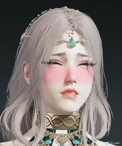 永劫无间捏脸数据国服丨st 通用 迦南女 兴奋高潮脸