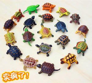 包邮仿真海洋动物模型玩具 乌龟/海龟/鳄龟/象鼻龟 环保无异味