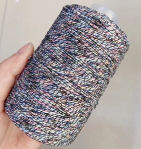 日尾扁带棉麻 亚麻蕾丝春夏钩针棒针线100克