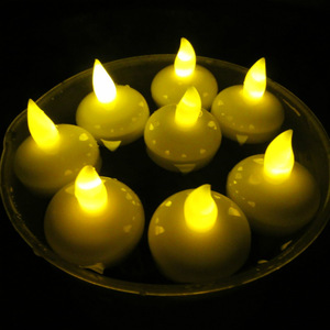 电子蜡烛灯防水浮水蜡烛装饰求婚道具场景布置创意用品荷花灯祈福