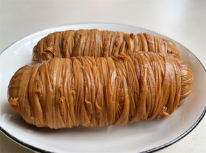 南通如皋特产纯手工制作当日新鲜原味全熟即食卤扎肠捆肠一斤装