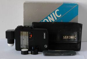 + 世光 SEKONIC L-328测光表 带原厂附件 大幅摄影必备 403M