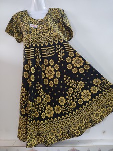 印尼(batik)巴迪蜡染棉料家居服透气凉爽