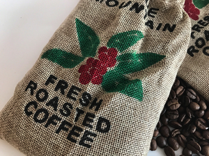 咖啡麻袋 礼品袋  250克咖啡豆礼品麻袋 咖啡小麻袋 咖啡厅装饰袋