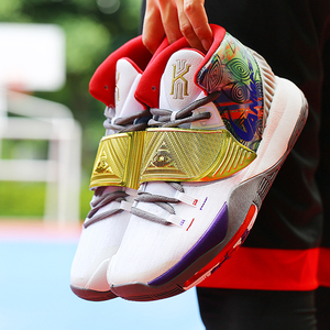 欧文6代篮球鞋男中国年城市限定气垫运动鞋 aj34代减震实战战靴