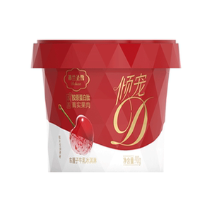 蒂兰圣雪车厘子牛乳冰淇淋90g杯【肖战同款】