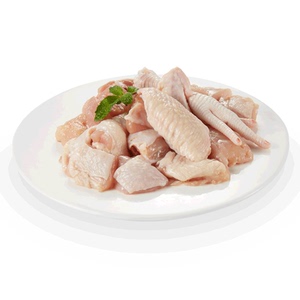 泰森整鸡切块半只665克/盒鸡块食品咖喱黑椒