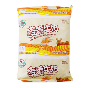 兰州庄园麦香牛奶220g饮品营养每天一瓶新鲜牧场鲜活