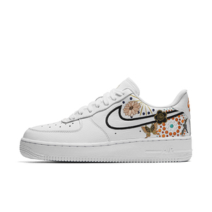 nike air force 1 af1空军一号男女烟花刺绣休闲板鞋 aj8298-100