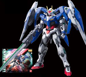 万代拼装模型 mg 1/100 oo raiser 强化敢达 升降翼00r 手办