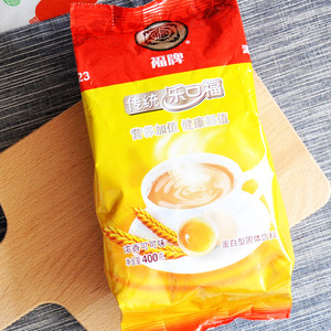 福牌乐口福400g袋装浓香可可味蛋白型固体饮料 80后怀旧传统饮料
