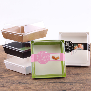 网红脏脏包包装盒脏小子面包盒巧克力面包盒脏脏包盒子10个